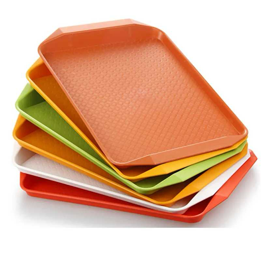 Large trays in various schools and restaurants 2